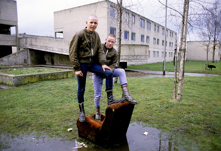 Doc Martens: Young skinheads on the Dunstan Estate