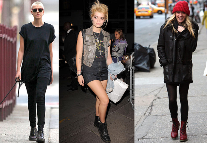 Doc Martens: Agyness Deyn, Pixie Geldof and Chloë Sevigny