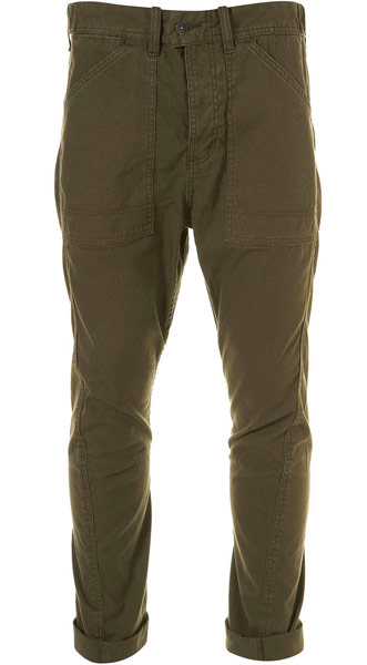 Key trends: military: Jeans