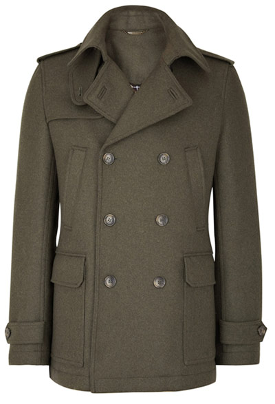 Key trends: military: Coat