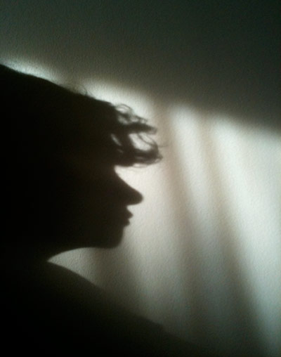 Week in pics: Goldfrapp: Alison Goldfrapp silhouette