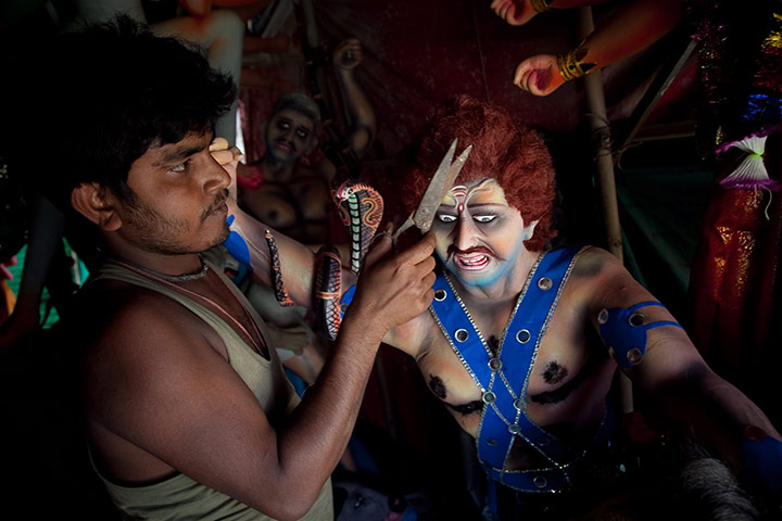 24 hours in pictures: Hindu Dashain festival preparations in Nepal