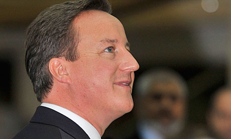 David Cameron at International Convention Centre Birmingham for Conservative party conference