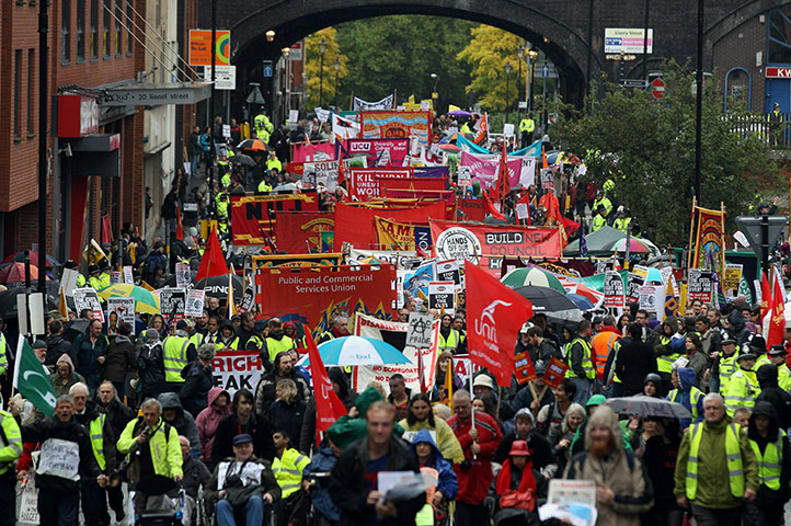 conservative conference: The Conservative Party Conference - Day 1