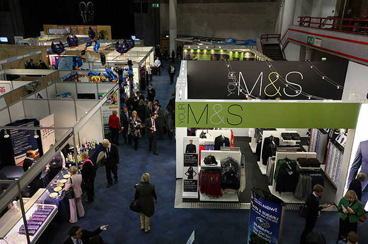 conservative conference: the conservative party hold their annual party conference - day 1