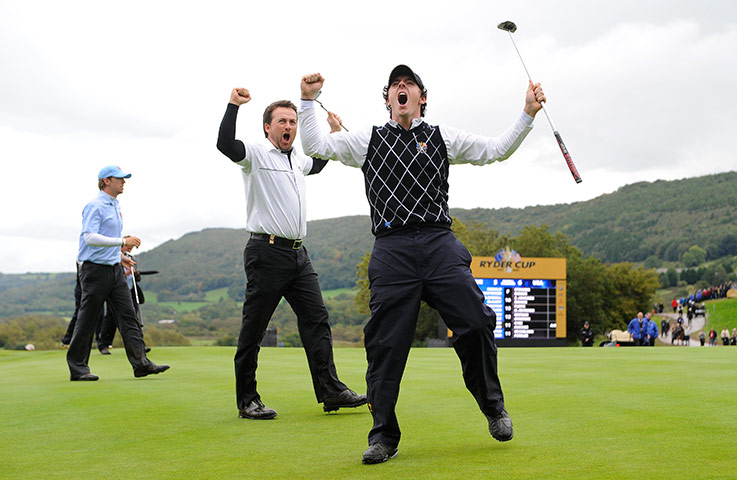 Ryder Cup day 3: Ryder Cup 2010 day three