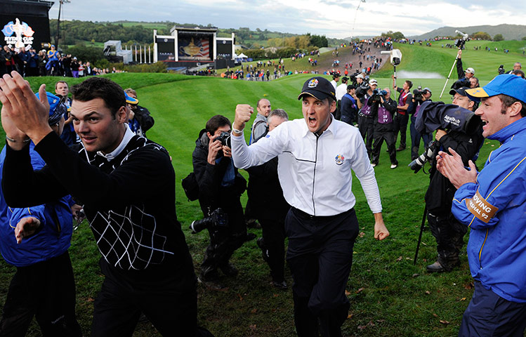 Ryder Cup day 3.: Ryder Cup 2010 day three