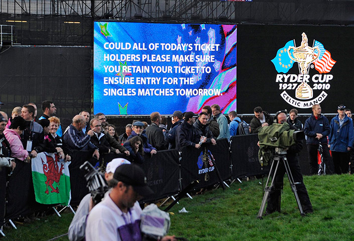 ryder: Ryder Cup 2010 day three