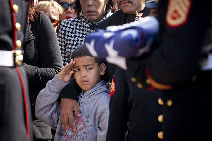 24 hours in pictures: us marine corporal killed in afghanistan