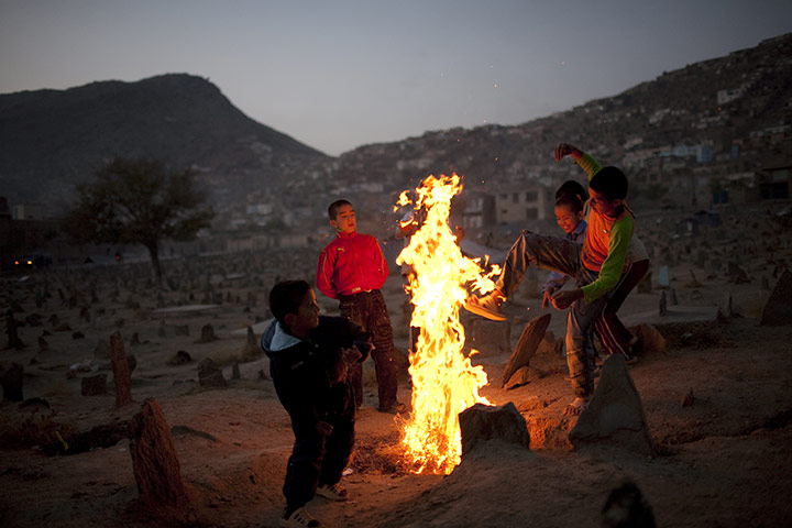 24 hours in pictures: Kart-e-Sakhi cemetery in Kabul, Afghanistan