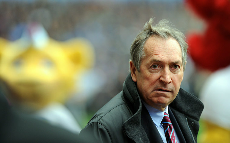 football1: Aston Villa's French Manager Gerard Houl