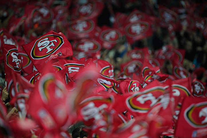 NFL match: Denver Broncos v San Francisco 49ers