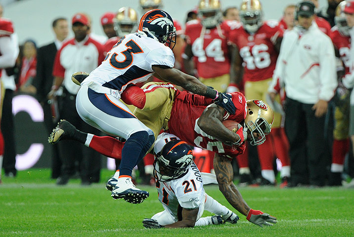NFL match: Denver Broncos v San Francisco 49ers