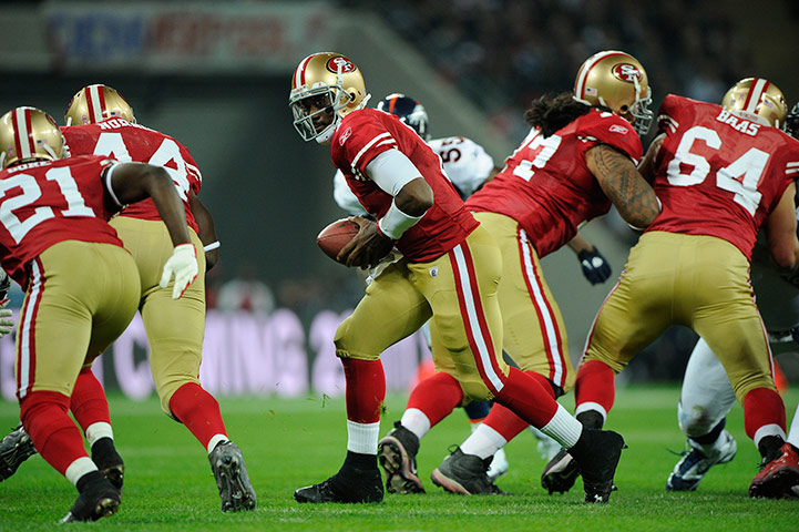 NFL match: Denver Broncos v San Francisco 49ers