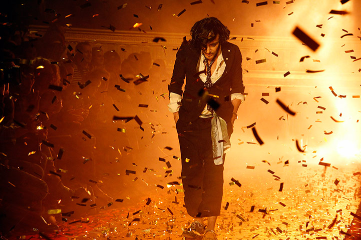 Paris fashion day 6: John Galliano walks the runway for finale of his show at Paris fashion week