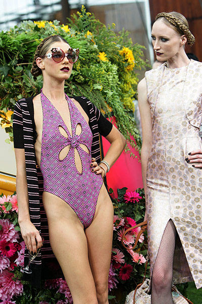 Paris fashion day 7: Giles Deacon for Emanuel Ungaro spring/summer 2011