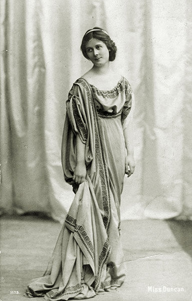 Fashion week muses: Isadora Duncan