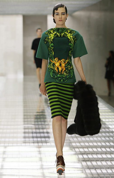 Fashion week muses: Prada at Milan fashion week