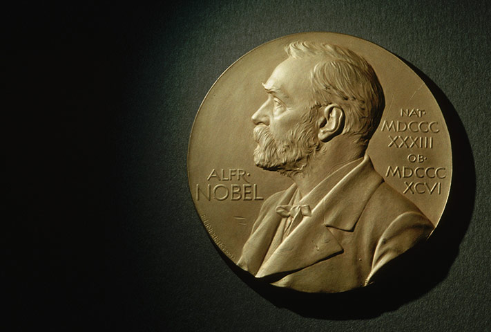 Nobel prize: Nobel prize bearing likeness of Alfred Nobel