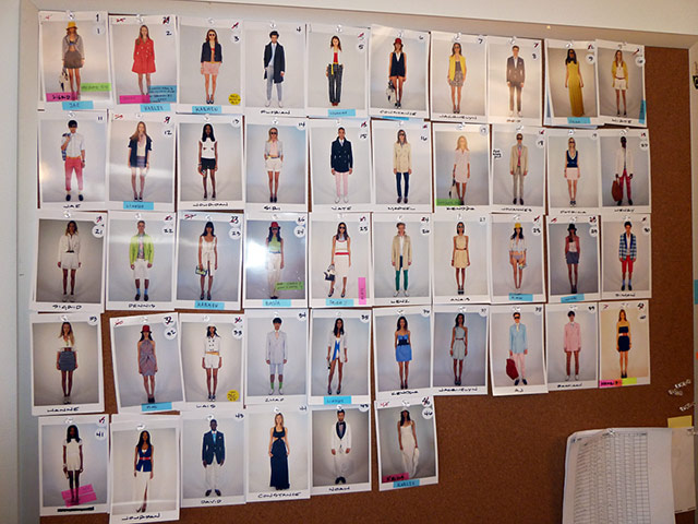 week in pics: Hilfiger: final line-up of the spring ’11 fashion show