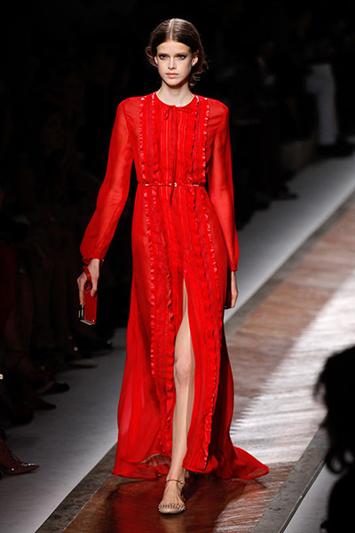 Paris fashion day 8: Valentino spring/summer 2011
