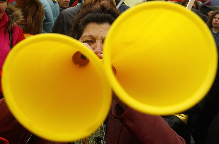 24hours: A member from the education sector unions in Bucharest