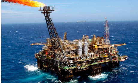 Petrobras rig off coast of Brazil