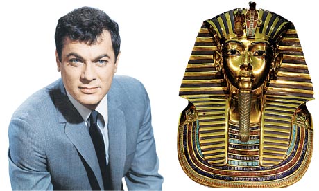 Hoarders: Tony Curtis and Tutankhamun. 