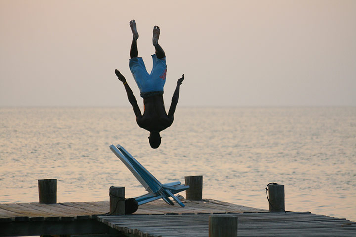 In Pictures: Action: Tobacco Caye in Belize