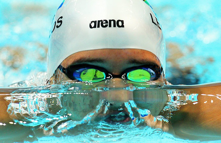 Commonwealth Games Day 4: Chad Le Clos of South Africa 400m Commonwealth Games - Day 4: Swimming