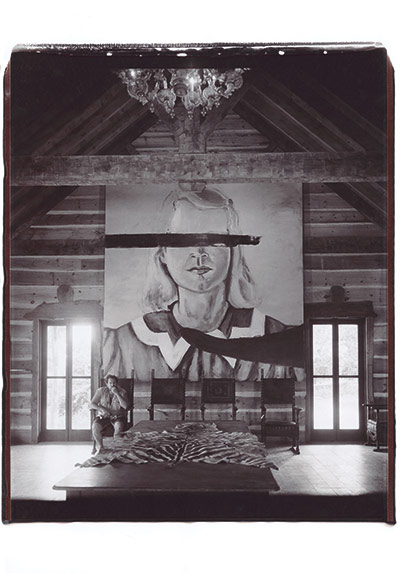 Julian Schnabel: Untitled (Self Portrait with Big Girl, Montauk), 2004 by Julian Schnabel