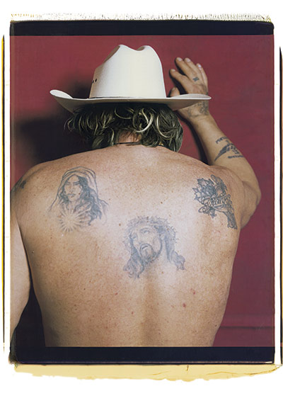 Julian Schnabel: Untitled (Mickey Rourke), 2008, by Julian Schnabel