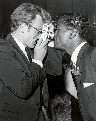 The Rat Pack: James Dean with Sammy at Villa Capri