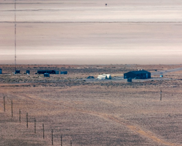 Nothing to see here: Depleted Uranium Field, Cactus Flats, Nevada, 2006