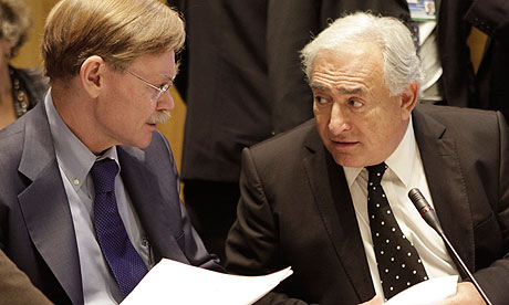 IMF's Strauss-Kahn and World Bank's Zoellick