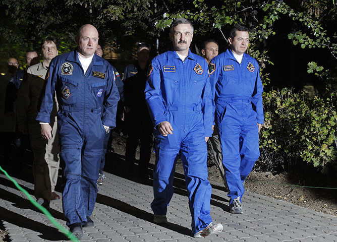 Launch Space Station: Scott Kelly, with Russian crew Launch Internation Space Station