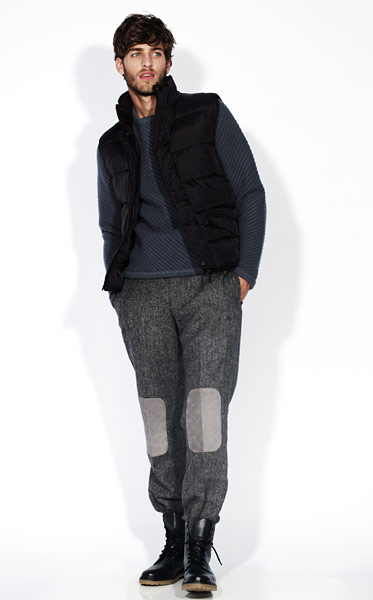 Line-up: Gilets: Black puffa