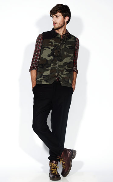 Line-up: Gilets: Camo gilet