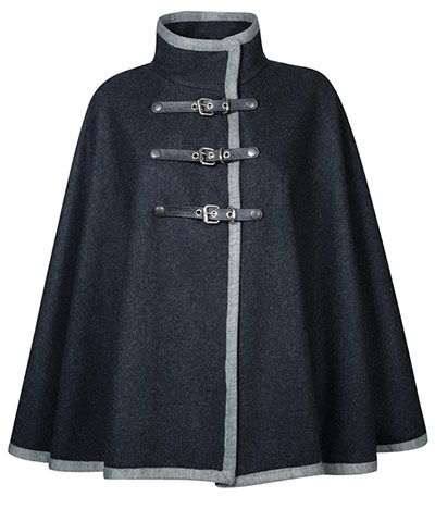 Key trends: capes: Buckled cape