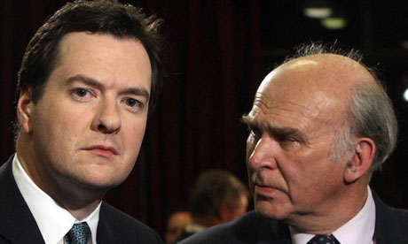 George Osborne and Vince Cable