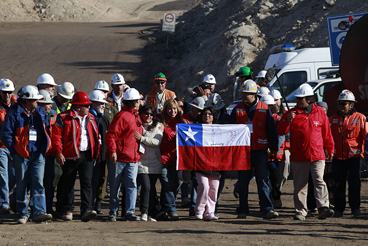 Chile Miners Rescue: Relatives of trapped miners react with mining officials