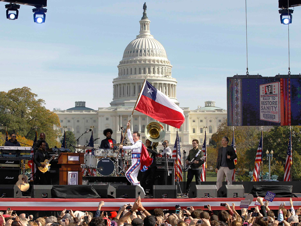 Stephen Colbert at the Rally to Restore Sanity and/or Fear