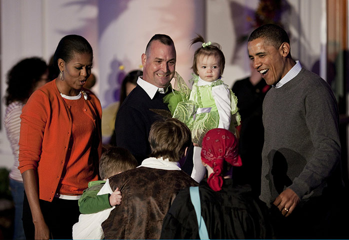 Obama halloween: Halloween Celebrated At White House