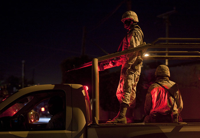 24 hours in pictures: shooting in Tijuana, Mexico