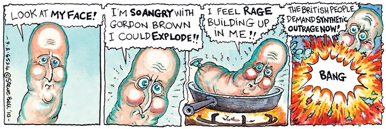 Bell on Cameron: 9 February 2010: You wouldn't like David Cameron when he's angry.