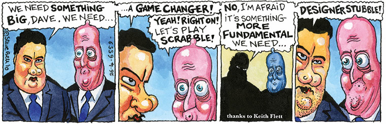 Bell on Cameron: 26 April 2010: David Cameron and George Osborne rethink their image.