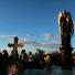 All saints day: People visit the graves of deceased relatives at a cemetery in Managua
