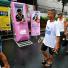 All saints day: ilipinos walk past a man inside a pink coffin for photographs