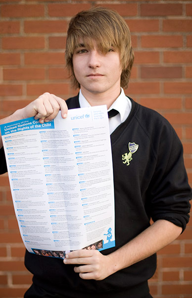 Unicef Award: Turton High School Unicef Award