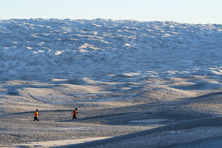 Polar circle: Polar Circle marathon - leaders